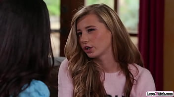 Stepdaughter loses virginity to stepmom