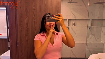 I find my stepbrother fucking his sex doll and I