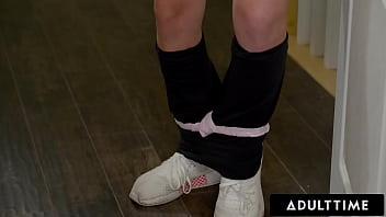 ADULT TIME - PAWG Natalie Brooks Spies On Stepdad Fucking