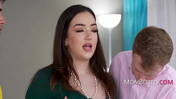 MILF Does Everything TO Keep Her Stepsons Close.. Even Fuck