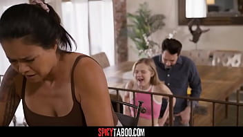 Cheating Husband Got Caught By His Asian Wife Fucking Petite