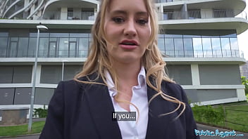 Public Agent Hot hotel worker fucks a big fat cock