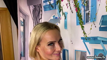 Hot Brunette MILF against Hot Blonde Wife in a Try