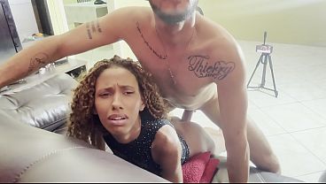 Taking the neighbor's virginity from her little ass and making