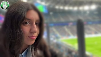 I get fucked in the stadium toilets during a football