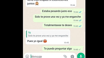 Talking to my girlfriend after fucking