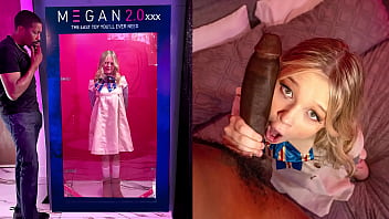 Petite Teen M3Gan Gets Destroyed by Big Black Cock -