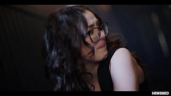 Leana Lovings Monster Fucked - Cute Nerdy Girl Gets Her