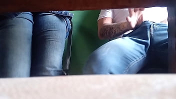 In the school playground teacher fucks the young girl