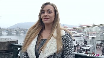 GERMAN SCOUT - BIG NATURAL TITS TEEN JOSEPHINE FUCK AT