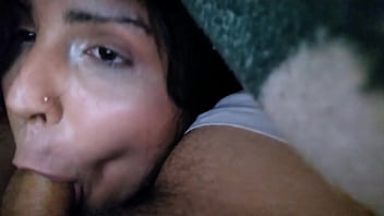 SUCKING MY WHILE HIS WIFE IS WATCHING TV