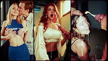 Classy AI Mouth-fuck and Handjob Fantasies with Cum-Glazing (June 2025)