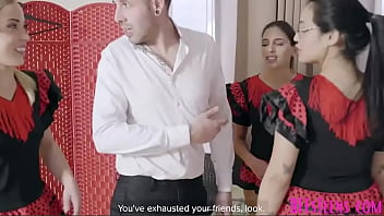 Three Teen Best Friends Fucked By Big Dick Friend