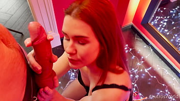 POV BLOWJOB FROM 18YO NEW TEEN INSTAGRAM MODEL CIM 4k