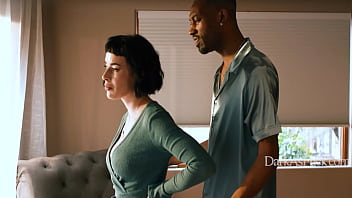 Spineless Husband Convinces Wife Olive Glass To Fuck His Boss