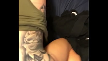 18 year old teen fucking boyfriend&rsquo;s friend upstairs at a