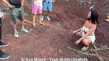 Beautiful French Amateur Gets Fucked By A Group Of Strangers