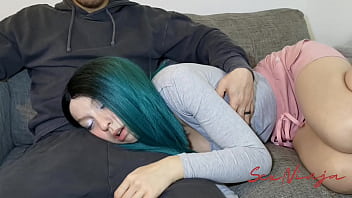 I Try Resting on My Step-Brother's Lap While Watching a