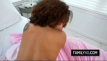 Shy babe ask stepdad to take her virginity - Willow