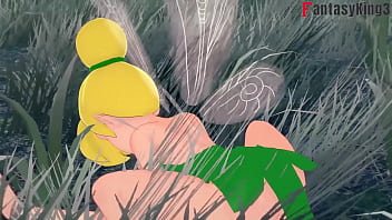 Tinker Bell have sex while another fairy watches | Peter