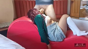 Young student skips school to fuck hear teacher at hotel