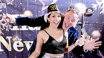 New Year's Eve Quickie Before Parents Arrive - Riding BF's