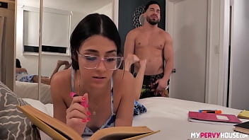 Kylie Rocket Nerdy StepSister Fucked By Grounded StepBro