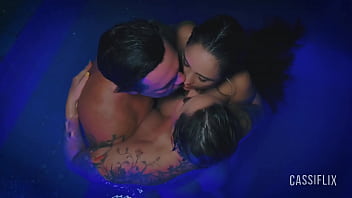 My friend let her boyfriend eat my ass. watch full