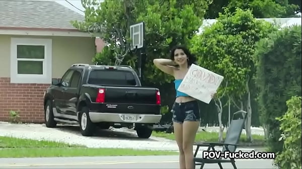 Fucking profiteering bitch in my garden next to the pool