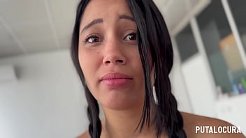 PutaLocura - Busty Latina Lia Ponce is punished and fucked