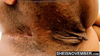 Great Bushy Sphincter Sheisnovember Spreading Her Butthole Open With Tight