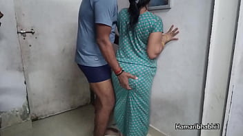 Hot indian desi bhabhi sex in sexy gown.