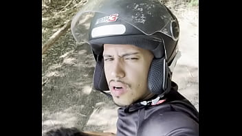 The motorcycle boy ate me in the woods