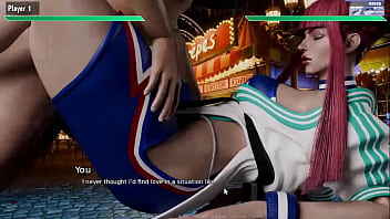 All Mannon sex scenes 3D Street Fighter Parody Hentai game
