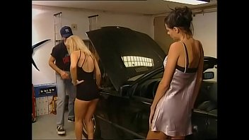 Two girls for a man hungry for anal sex! #