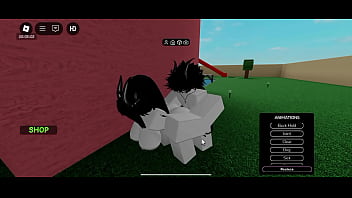 I fuck my friend as punishment in Roblox