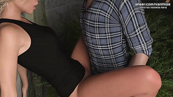 Lancaster Boarding House | Blonde virgin 18yo teen girlfriend with