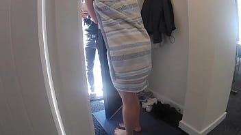 Recently Divorced Young Mom Flashes her Body, Seduces and Fucks