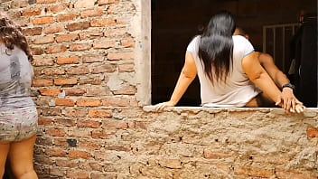 Perverted stepfather fucks his stepdaughter's ass while his wife does