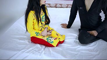 My stepmom had to get her pussy fucked by the