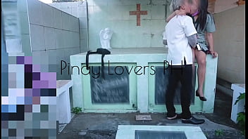 Teacher and Student Viral Cemetery Risky Sex,Si Mam kinantot sa