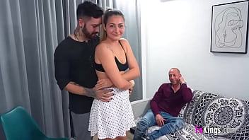 "Los Mancheguitos" and their dirty cuckold fantasies, DP for Lucia
