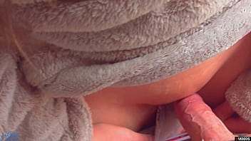 He Cums in my Panties and Pull Them up After