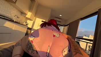 Delicious Morning Busty Argentine Sucks My Bombilla