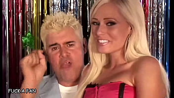 Angelia Ashe's Blonde Beauty Takes Two Cocks On Her Birthday!