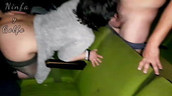 Gangbang in an X cinema - I get fucked by