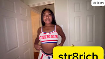 No nut November Teen Cheerleader Nympho that like it in