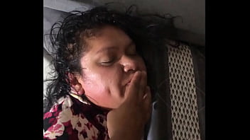 Nymphomaniac is tied up. Full anal