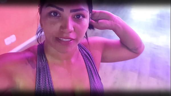 She got sweaty at the gym and I had to