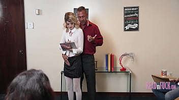 Horny Old Boss Freeuses Teen Intern